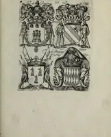 An illustration from Armorial vniuersel, contenant les armes des principales maisons, estatz, et dignitez, des plus considerables royaumes de l'Europe. Blazonnées de leurs métaux & couleurs et enrichies de leurs ornemens exterieurs (1654)