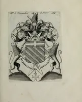 An illustration from Armorial vniuersel, contenant les armes des principales maisons, estatz, et dignitez, des plus considerables royaumes de l'Europe. Blazonnées de leurs métaux & couleurs et enrichies de leurs ornemens exterieurs (1654)