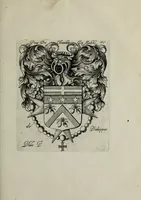 An illustration from Armorial vniuersel, contenant les armes des principales maisons, estatz, et dignitez, des plus considerables royaumes de l'Europe. Blazonnées de leurs métaux & couleurs et enrichies de leurs ornemens exterieurs (1654)