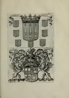 An illustration from Armorial vniuersel, contenant les armes des principales maisons, estatz, et dignitez, des plus considerables royaumes de l'Europe. Blazonnées de leurs métaux & couleurs et enrichies de leurs ornemens exterieurs (1654)