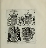 An illustration from Armorial vniuersel, contenant les armes des principales maisons, estatz, et dignitez, des plus considerables royaumes de l'Europe. Blazonnées de leurs métaux & couleurs et enrichies de leurs ornemens exterieurs (1654)