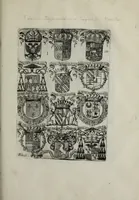 An illustration from Armorial vniuersel, contenant les armes des principales maisons, estatz, et dignitez, des plus considerables royaumes de l'Europe. Blazonnées de leurs métaux & couleurs et enrichies de leurs ornemens exterieurs (1654)