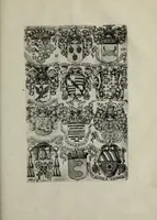 An illustration from Armorial vniuersel, contenant les armes des principales maisons, estatz, et dignitez, des plus considerables royaumes de l'Europe. Blazonnées de leurs métaux & couleurs et enrichies de leurs ornemens exterieurs (1654)