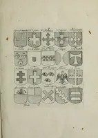 An illustration from Armorial vniuersel, contenant les armes des principales maisons, estatz, et dignitez, des plus considerables royaumes de l'Europe. Blazonnées de leurs métaux & couleurs et enrichies de leurs ornemens exterieurs (1654)