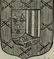 An illustration from Armorial vniuersel, contenant les armes des principales maisons, estatz, et dignitez, des plus considerables royaumes de l'Europe. Blazonnées de leurs métaux & couleurs et enrichies de leurs ornemens exterieurs (1654)