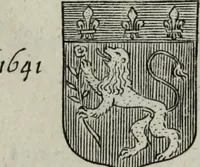 Picture 186 of 287 from Armorial vniuersel, contenant les armes des principales maisons, estatz, et dignitez, des plus considerables royaumes de l'Europe. Blazonnées de leurs métaux & couleurs et enrichies de leurs ornemens exterieurs (1654), leaf 364