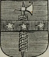 An illustration from Armorial vniuersel, contenant les armes des principales maisons, estatz, et dignitez, des plus considerables royaumes de l'Europe. Blazonnées de leurs métaux & couleurs et enrichies de leurs ornemens exterieurs (1654)