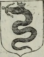 An illustration from Armorial vniuersel, contenant les armes des principales maisons, estatz, et dignitez, des plus considerables royaumes de l'Europe. Blazonnées de leurs métaux & couleurs et enrichies de leurs ornemens exterieurs (1654)