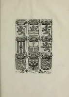 An illustration from Armorial vniuersel, contenant les armes des principales maisons, estatz, et dignitez, des plus considerables royaumes de l'Europe. Blazonnées de leurs métaux & couleurs et enrichies de leurs ornemens exterieurs (1654)