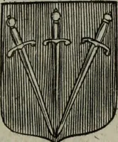 An illustration from Armorial vniuersel, contenant les armes des principales maisons, estatz, et dignitez, des plus considerables royaumes de l'Europe. Blazonnées de leurs métaux & couleurs et enrichies de leurs ornemens exterieurs (1654)