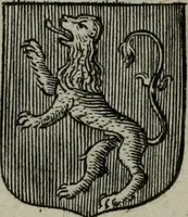 An illustration from Armorial vniuersel, contenant les armes des principales maisons, estatz, et dignitez, des plus considerables royaumes de l'Europe. Blazonnées de leurs métaux & couleurs et enrichies de leurs ornemens exterieurs (1654)