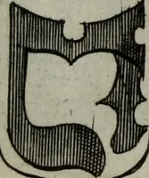 An illustration from Armorial vniuersel, contenant les armes des principales maisons, estatz, et dignitez, des plus considerables royaumes de l'Europe. Blazonnées de leurs métaux & couleurs et enrichies de leurs ornemens exterieurs (1654)