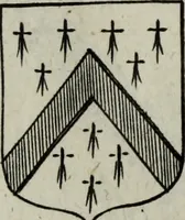 An illustration from Armorial vniuersel, contenant les armes des principales maisons, estatz, et dignitez, des plus considerables royaumes de l'Europe. Blazonnées de leurs métaux & couleurs et enrichies de leurs ornemens exterieurs (1654)