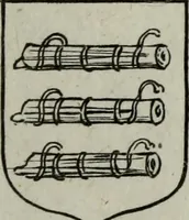 An illustration from Armorial vniuersel, contenant les armes des principales maisons, estatz, et dignitez, des plus considerables royaumes de l'Europe. Blazonnées de leurs métaux & couleurs et enrichies de leurs ornemens exterieurs (1654)