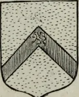 An illustration from Armorial vniuersel, contenant les armes des principales maisons, estatz, et dignitez, des plus considerables royaumes de l'Europe. Blazonnées de leurs métaux & couleurs et enrichies de leurs ornemens exterieurs (1654)