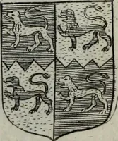 An illustration from Armorial vniuersel, contenant les armes des principales maisons, estatz, et dignitez, des plus considerables royaumes de l'Europe. Blazonnées de leurs métaux & couleurs et enrichies de leurs ornemens exterieurs (1654)