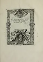 An illustration from Armorial vniuersel, contenant les armes des principales maisons, estatz, et dignitez, des plus considerables royaumes de l'Europe. Blazonnées de leurs métaux & couleurs et enrichies de leurs ornemens exterieurs (1654)