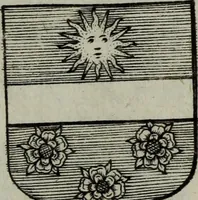 An illustration from Armorial vniuersel, contenant les armes des principales maisons, estatz, et dignitez, des plus considerables royaumes de l'Europe. Blazonnées de leurs métaux & couleurs et enrichies de leurs ornemens exterieurs (1654)