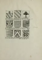 An illustration from Armorial vniuersel, contenant les armes des principales maisons, estatz, et dignitez, des plus considerables royaumes de l'Europe. Blazonnées de leurs métaux & couleurs et enrichies de leurs ornemens exterieurs (1654)