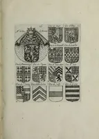 An illustration from Armorial vniuersel, contenant les armes des principales maisons, estatz, et dignitez, des plus considerables royaumes de l'Europe. Blazonnées de leurs métaux & couleurs et enrichies de leurs ornemens exterieurs (1654)