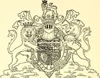 An illustration from Armory and lineages of Canada; comprising pedigrees with historical notes, brief biographies and family registers of prominent men of Canada, including blazons and illustrations of many armorials, and of insignia of knighthood (1913)