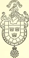 An illustration from Armory and lineages of Canada; comprising pedigrees with historical notes, brief biographies and family registers of prominent men of Canada, including blazons and illustrations of many armorials, and of insignia of knighthood (1913)