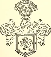An illustration from Armory and lineages of Canada; comprising pedigrees with historical notes, brief biographies and family registers of prominent men of Canada, including blazons and illustrations of many armorials, and of insignia of knighthood (1913)