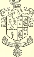 An illustration from Armory and lineages of Canada; comprising pedigrees with historical notes, brief biographies and family registers of prominent men of Canada, including blazons and illustrations of many armorials, and of insignia of knighthood (1913)