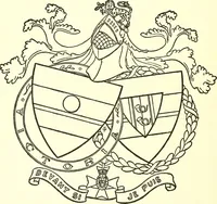 An illustration from Armory and lineages of Canada; comprising pedigrees with historical notes, brief biographies and family registers of prominent men of Canada, including blazons and illustrations of many armorials, and of insignia of knighthood (1913)