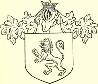 An illustration from Armory and lineages of Canada; comprising pedigrees with historical notes, brief biographies and family registers of prominent men of Canada, including blazons and illustrations of many armorials, and of insignia of knighthood (1913)