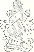 An illustration from Armory and lineages of Canada; comprising pedigrees with historical notes, brief biographies and family registers of prominent men of Canada, including blazons and illustrations of many armorials, and of insignia of knighthood (1913)