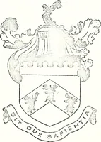 An illustration from Armory and lineages of Canada; comprising pedigrees with historical notes, brief biographies and family registers of prominent men of Canada, including blazons and illustrations of many armorials, and of insignia of knighthood (1913)