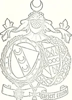An illustration from Armory and lineages of Canada; comprising pedigrees with historical notes, brief biographies and family registers of prominent men of Canada, including blazons and illustrations of many armorials, and of insignia of knighthood (1913)