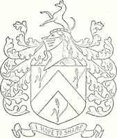An illustration from Armory and lineages of Canada; comprising pedigrees with historical notes, brief biographies and family registers of prominent men of Canada, including blazons and illustrations of many armorials, and of insignia of knighthood (1913)