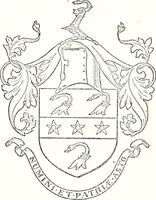 An illustration from Armory and lineages of Canada; comprising pedigrees with historical notes, brief biographies and family registers of prominent men of Canada, including blazons and illustrations of many armorials, and of insignia of knighthood (1913)