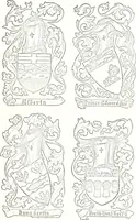 An illustration from Armory and lineages of Canada; comprising pedigrees with historical notes, brief biographies and family registers of prominent men of Canada, including blazons and illustrations of many armorials, and of insignia of knighthood (1913)