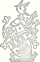 An illustration from Armory and lineages of Canada; comprising pedigrees with historical notes, brief biographies and family registers of prominent men of Canada, including blazons and illustrations of many armorials, and of insignia of knighthood (1913)