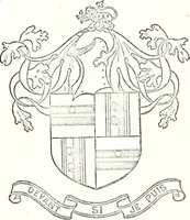 An illustration from Armory and lineages of Canada; comprising pedigrees with historical notes, brief biographies and family registers of prominent men of Canada, including blazons and illustrations of many armorials, and of insignia of knighthood (1913)