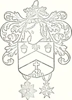 An illustration from Armory and lineages of Canada; comprising pedigrees with historical notes, brief biographies and family registers of prominent men of Canada, including blazons and illustrations of many armorials, and of insignia of knighthood (1913)