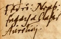 Picture 5 of 34 from Arnoldi Ferroni Burdigalensis, regij consiliarij, : De rebus gestis Gallorum libri IX. Ad Historiam Pavli Aemylii additi, perducta historia usque ad terpora Henrici II, Francorum regis. [Paralipomena Gallicanae historiae ad P. Aemylivm et Ferronvm, adiecta. Per Ioannem Thomam Freigivm] (1569), leaf 15