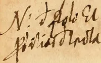 An illustration from Arnoldi Ferroni Burdigalensis, regij consiliarij, : De rebus gestis Gallorum libri IX. Ad Historiam Pavli Aemylii additi, perducta historia usque ad terpora Henrici II, Francorum regis. [Paralipomena Gallicanae historiae ad P. Aemylivm et Ferronvm, adiecta. Per Ioannem Thomam Freigivm] (1569)