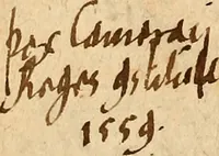 Picture 28 of 34 from Arnoldi Ferroni Burdigalensis, regij consiliarij, : De rebus gestis Gallorum libri IX. Ad Historiam Pavli Aemylii additi, perducta historia usque ad terpora Henrici II, Francorum regis. [Paralipomena Gallicanae historiae ad P. Aemylivm et Ferronvm, adiecta. Per Ioannem Thomam Freigivm] (1569), leaf 441