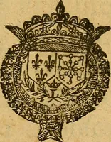 An illustration from Arrest de la Chambre du domaine, portant confiscation des biens de la dame Comtesse de Moret, & reunion dudit comté au domaine de Sa Majesté (1631)