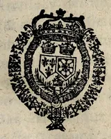 An illustration from Arrest de la cour de Parlement du 2. Ianuier 1615. : touchant la souueraineté du roy au temporel, & contre la pernicieuse doctrine d'attenter aux personnes sacrées des roys : en suite duquel sont les arrests donnés sur le mesme subiect. (1615)