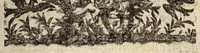 An illustration from Arrest de la Covr des monnoyes portãt deffẽces d'exposer prẽdre & receuoir en payement les pieces estrangeres d'escriees par le dernier Edict, & autres nouuellement introduictes & fabrique dõt les empraintes sont cyaptes declares. (1617)