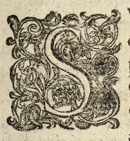 An illustration from Arrest de la Covr des monnoyes portãt deffẽces d'exposer prẽdre & receuoir en payement les pieces estrangeres d'escriees par le dernier Edict, & autres nouuellement introduictes & fabrique dõt les empraintes sont cyaptes declares. (1617)