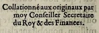 An illustration from [Arrests dv Conseil d'estat] (1645)