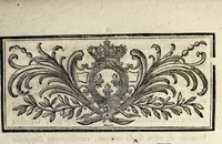 An illustration from Arrêt du Conseil d'État du roi, qui proroge jusqu'au 1er. octobre prochain le délai accordé par l'arrêt du 19 mars 1781, pour l'application d'une marque de grâce aux étoffes qui, lors de la publication dudit arrêt, n'étoient point revêtues des marques prescrites : du 12 juillet 1781 : extrait des registres du Conseil d'État (1781)