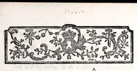 An illustration from Arrêt du Conseil d'état du roi, qui permet l'entrée des mousselines rayées & quadrillés provenant du commerce franc̜ois, qui sont actuellement à l'Orient, & de les débiter dans le royaume jusqu'au 1er. janvier 1789. Du 12 janvier 1788. Extrait des registres du Conseil d'etat. (1788)