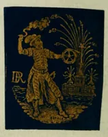 An illustration from Arrivée dv Roy, en la ville dv Mans, le 28. ivillet 1620. Ensemble la harangue faicte à sa Maiesté au non des habitans de ladicte ville. Et generallement tout ce qui c'est passé és lieux circonuoysins, auant l'arriuee de sadicte Majesté (1620)
